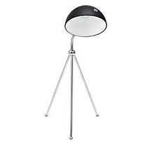 Lumisource Capello LED Table Lamp, 20 inch;H, Black/Silver