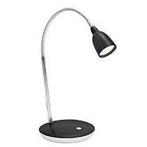 Lumisource Emu Table Lamp, 7 inch;H, Black Shade/Black Base