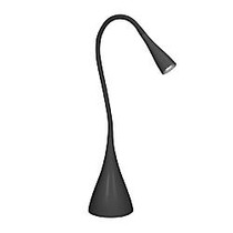 Lumisource LED Desk Lamp, 6 inch;H, Black Shade/Black Base