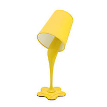 LumiSource Woopsy Lamp, 15 1/2 inch;H, Yellow