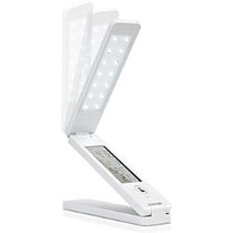 SIIG Cordless Rechargeable LED Wall Mount Folding Light, White