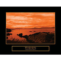 Crystal Art Gallery Framed Art, Vision, 28 inch; x 22 inch;, Orange