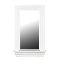 Kenroy Home Wall Mirror, Juliet, 37 inch;H x 24 inch;W x 5 inch;D, White
