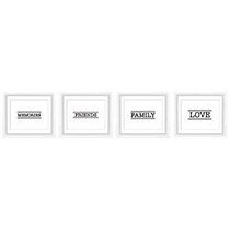 PTM Images Expressions Framed Wall Art, Memories Set, 12 inch;H x 14 inch;W, White