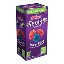 Kellogg's Mixed Berry Fruity Snacks, Pack Of 70