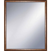 PTM Images Framed Mirror, Vintage, 29 1/2 inch;H x 28 inch;W, White