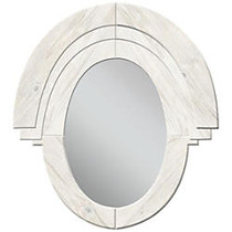 PTM Images Framed Mirror, Western II, 32 3/4 inch;H x 31 1/2 inch;W, White