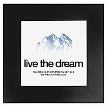 Seco Motivational Print, Dream, 20 inch;H x 20 inch;W, Black