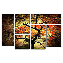 Trademark Global  inch;Japanese inch; By Philippe Sainte-Laudy Fine Wall Art, 6-Piece Panel Set
