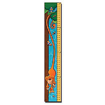 Trademark Global 6 Foot Growth Chart, Mark The Monkey Gallery-Wrapped Canvas Print By Sylvia Masek, 8 inch;H x 48 inch;W