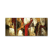 Trademark Global Abstract IX Gallery-Wrapped Canvas Print By Masters Fine Art, 14 inch;H x 32 inch;W