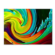 Trademark Global Crashing Wave Gallery-Wrapped Canvas Print By Amy Vangsgard, 35 inch;H x 47 inch;W