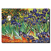 Trademark Global Irises At Saint-Remy Gallery-Wrapped Canvas Print By Vincent van Gogh, 24 inch;H x 32 inch;W