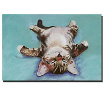 Trademark Global Little Napper Gallery-Wrapped Canvas Print By Pat Saunders-White, 16 inch;H x 24 inch;W