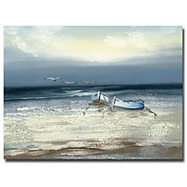 Trademark Global Low Tide Gallery-Wrapped Canvas Print By Rio, 24 inch;H x 32 inch;W