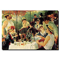 Trademark Global Luncheon Of The Boating Party Gallery-Wrapped Canvas Print By Pierre Renoir, 24 inch;H x 32 inch;W