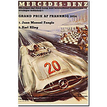 Trademark Global Mercedes-Benz Gallery-Wrapped Canvas Print By Anonymous, 18 inch;H x 24 inch;W