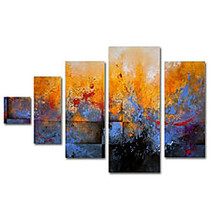Trademark Global My Sanctuary Multi-Panel Gallery-Wrapped Canvas Set By CH Studios, 33 inch;H x 57 inch;W