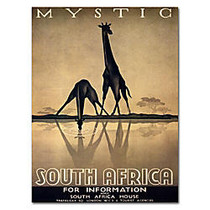Trademark Global Mystic South Africa Gallery-Wrapped Canvas Print By Gayle Ullman, 14 inch;H x 24 inch;W