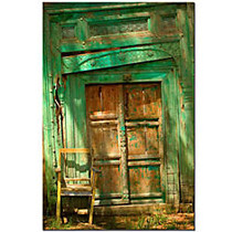Trademark Global Temple Door Gallery-Wrapped Canvas Print By Keith Berr, 16 inch;H x 24 inch;W