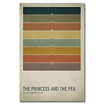 Trademark Global The Princess And The Pea Gallery-Wrapped Canvas Print By Christian Jackson, 16 inch;H x 24 inch;W