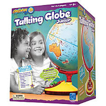 Educational Insights; GeoSafari; Talking Globe; Jr., 18 inch; x 12 inch;, Yellow/Red