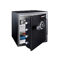 SentrySafe; Fire-Safe; Combination Safe, 1.23 Cu. Ft., Black