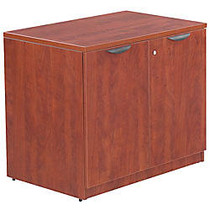 Alera; Valencia Series Cabinet With Adjustable Shelf, 29 1/2 inch;H x 35 inch;W x 22 inch;D, Medium Cherry