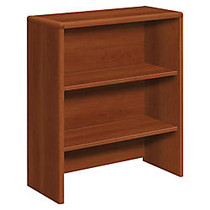 HON; 10700 Series Laminate Bookcase Hutch, 37 inch;H x 32 inch;W x 14 inch;D, Cognac