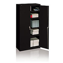 HON; Steel Storage Cabinet, 3 Shelves, 41 3/4 inch;H x 36 inch;W x 18 1/4 inch;D, Charcoal