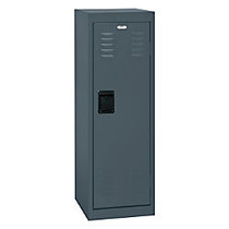 Sandusky Steel Locker, 48 inch;H x 15 inch;W x 15 inch;D, Charcoal