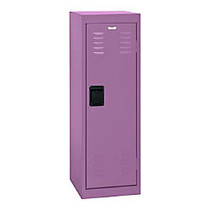 Sandusky Steel Locker, 48 inch;H x 15 inch;W x 15 inch;D, Purple