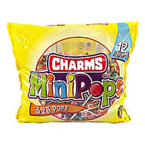 Charms Mini Pops, 3.65-Lb Bag, Assorted Flavors, Bag Of 325