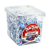 Dum Dum Lollipops, Cotton Candy, 1-Lb Tub