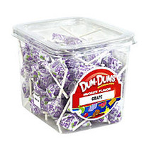 Dum Dum Lollipops, Grape, 1-Lb Tub