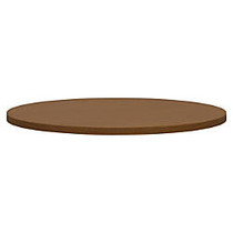 HON Preside Cafe/Commons Round Tabletop - Round Top - 1.13 inch; Table Top Thickness x 42 inch; Table Top Diameter - Assembly Required - Bourbon Cherry, Laminated