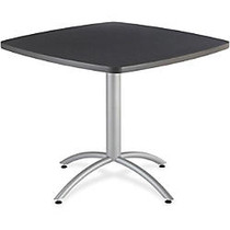Iceberg CafeWorks Bistro Table - Square Top - 42 inch; Table Top Length x 42 inch; Table Top Width x 1.13 inch; Table Top Thickness - 29 inch; Height - Assembly Required - Granite