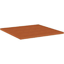 Lorell Hospitality Square Tabletop - Cherry - Square Top - 42 inch; Table Top Length x 42 inch; Table Top Width x 1 inch; Table Top Thickness - Assembly Required - Cherry, High Pressure Laminate (HPL)