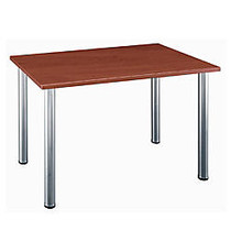 Bush Aspen Conference Table, Rectangular, 29 inch;H x 47 1/4 inch;W x 28 3/8 inch;D, Hansen Cherry