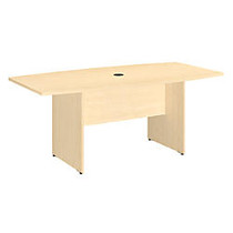 Bush Business Furniture Conference Table, 72 inch;D x 36 inch;W, Natural Maple