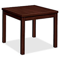 HON; Occasional Table ,Corner, 20 inch;H x 24 inch;W x 24 inch;D, Mahogany