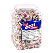 Necco Wafer Rolls, 2.02 Oz, Chocolate, Tub Of 150