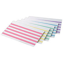 Oxford; Color Bar Index Cards, Ruled, 3 inch; x 5 inch;, Pack Of 100