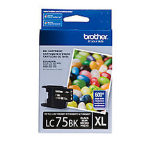 Brother; LC75BK, High-Yield Black Ink Cartridge