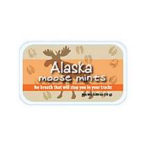 AmuseMints; Destination Mint Candy, Alaska Moose Tracks, 0.56 Oz, Pack Of 24