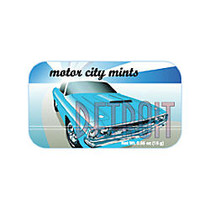 AmuseMints; Destination Mint Candy, Detroit Motor City, 0.56 Oz, Pack Of 24