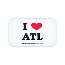 AmuseMints; Destination Mint Candy, I Heart ATL, 0.56 Oz, Pack Of 24