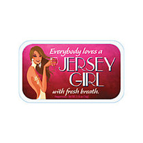 AmuseMints; Destination Mint Candy, Jersey Girl Pink, 0.56 Oz, Pack Of 24