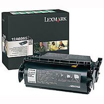 Lexmark&trade; 12A6865 Return Program High-Yield Black Toner Cartridge