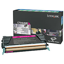 Lexmark&trade; C734A4MG Magenta Toner Cartridge